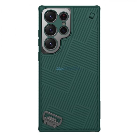 Nillkin Strap Case Samsung Galaxy S23 Ultra Armored tok csuklópánttal zöld színben