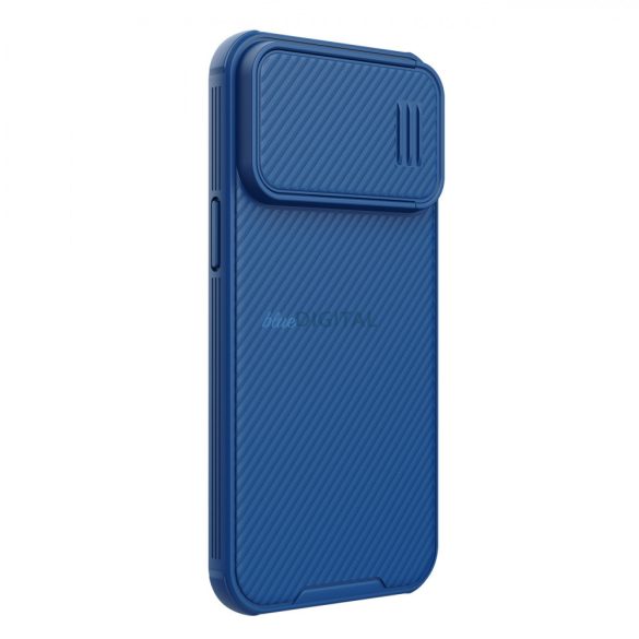 Nillkin CamShield S Case iPhone 14 Pro Max Armor tok kameravédővel kék