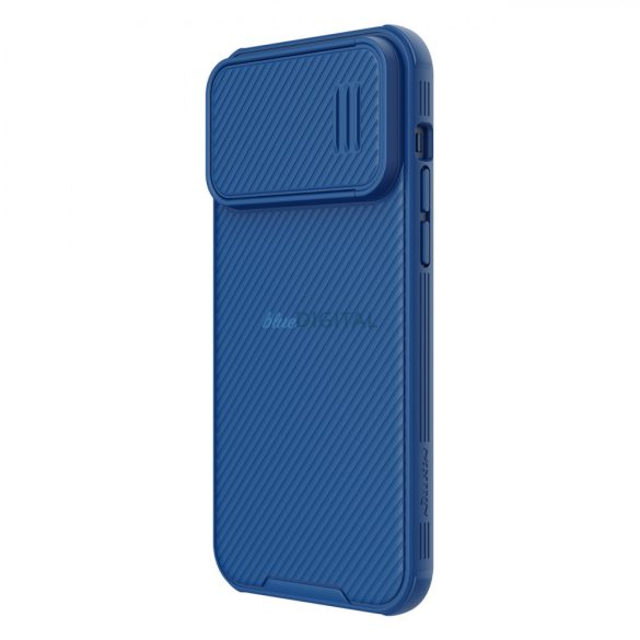 Nillkin CamShield S Case iPhone 14 Pro Max Armor tok kameravédővel kék