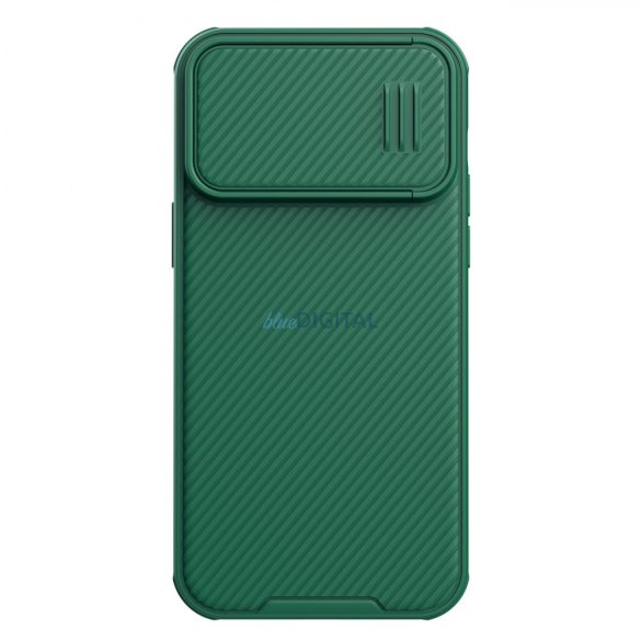Nillkin CamShield S Case iPhone 14 Pro Max Armor tok kameravédővel zöld