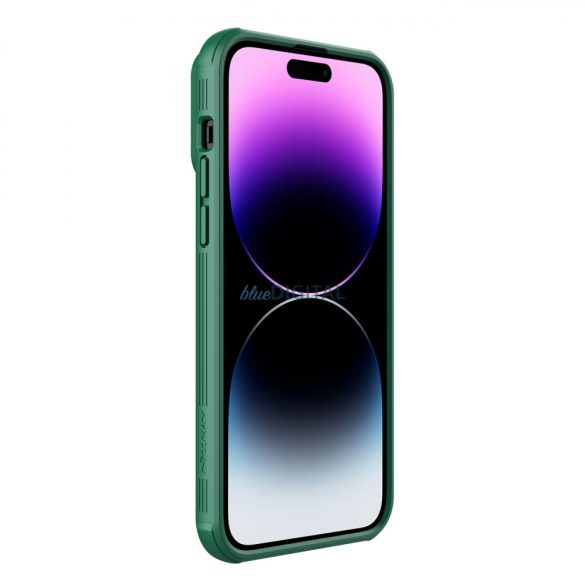 Nillkin CamShield S Case iPhone 14 Pro Max Armor tok kameravédővel zöld