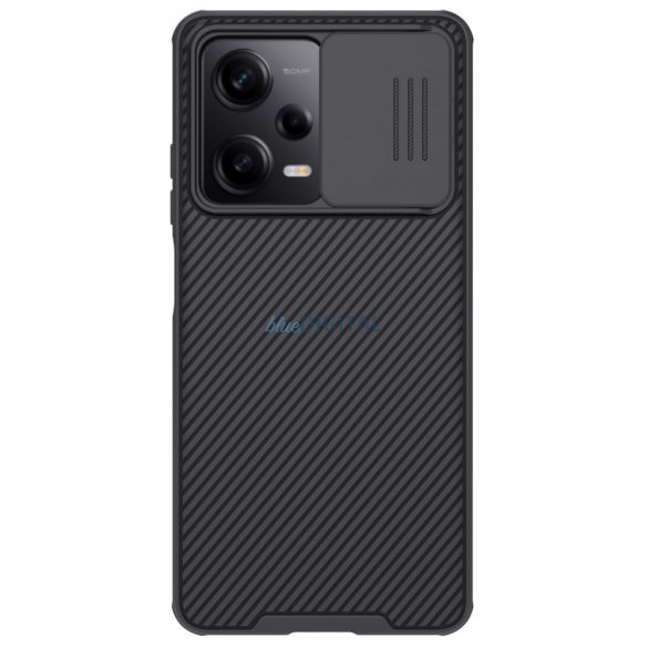 Nillkin CamShield Pro Case Xiaomi Redmi Note 12 Pro / Poco X5 Pro 5G kameravédővel fekete tok