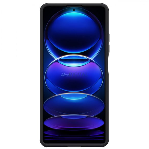 Nillkin CamShield Pro Case Xiaomi Redmi Note 12 Pro / Poco X5 Pro 5G kameravédővel fekete tok