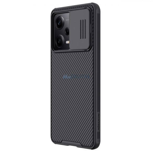 Nillkin CamShield Pro Case Xiaomi Redmi Note 12 Pro / Poco X5 Pro 5G kameravédővel fekete tok