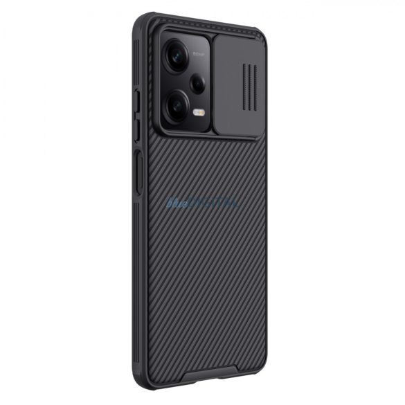 Nillkin CamShield Pro Case Xiaomi Redmi Note 12 Pro / Poco X5 Pro 5G kameravédővel fekete tok