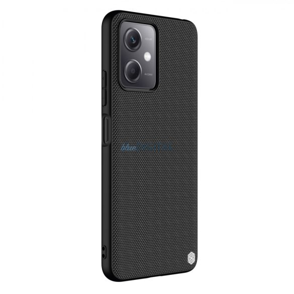 Nillkin Textured Case Xiaomi Redmi Note 12 5G / Poco X5 5G megerősített nejlon borítás fekete tok