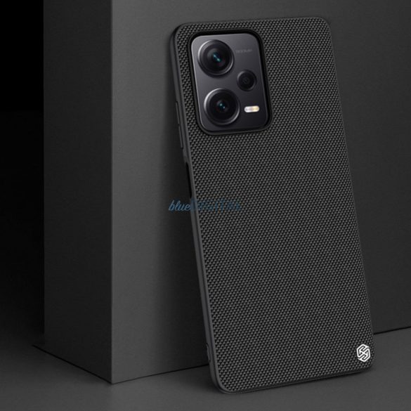 Nillkin Textured Case Xiaomi Redmi Note 12 Pro+ megerősített nejlon borítás fekete tok