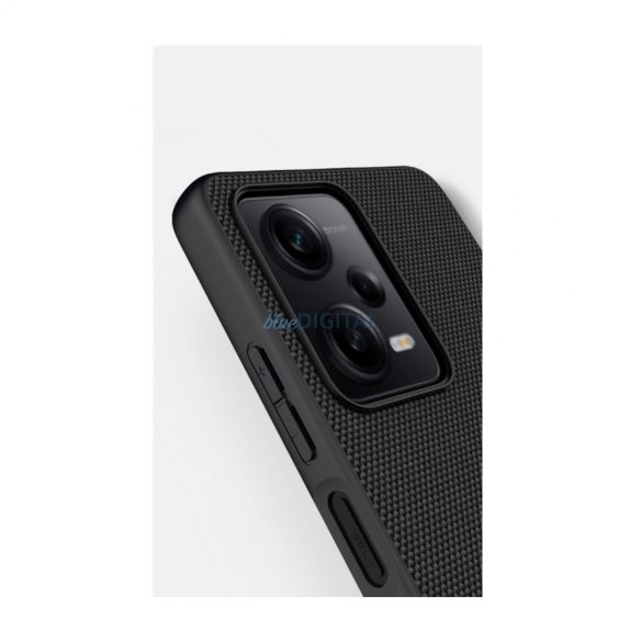 Nillkin Textured Case Xiaomi Redmi Note 12 Pro+ megerősített nejlon borítás fekete tok