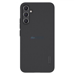 Hardcase Samsung Galaxy A34 5G + Nillkin Super Frosted Shield keménytok + telefonállvány | fekete