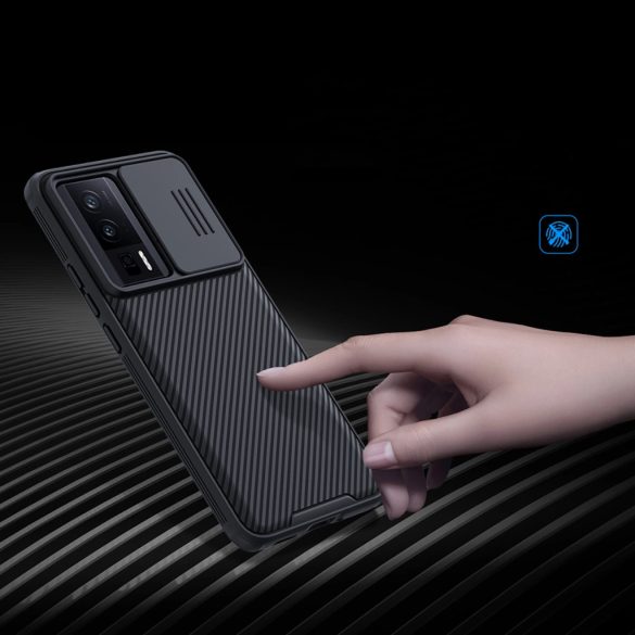 Nillkin CamShield Pro Case tok Xiaomi Redmi K60 / Xiaomi Redmi K60 Pro / Xiaomi Poco F5 Pro - fekete