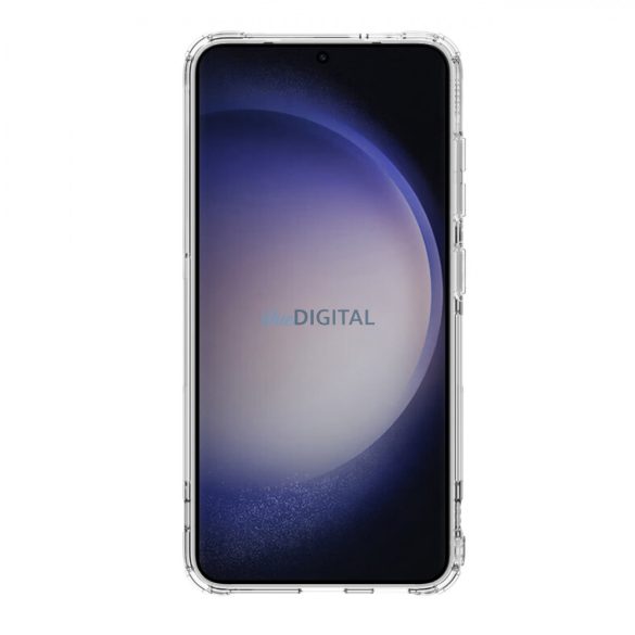 Nillkin Nature Pro Magnet Case Cover Samsung Galaxy S23+ készülékhez MagSafe páncélozott borítással fehér tok