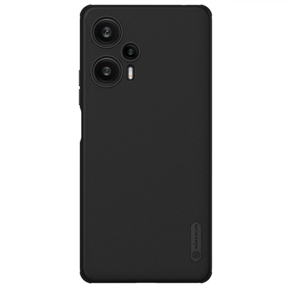 Xiaomi Redmi Note 12 Turbo Armor Case / Xiaomi Poco F5 Nillkin Super Frosted Shield Pro Armor Case - fekete tok