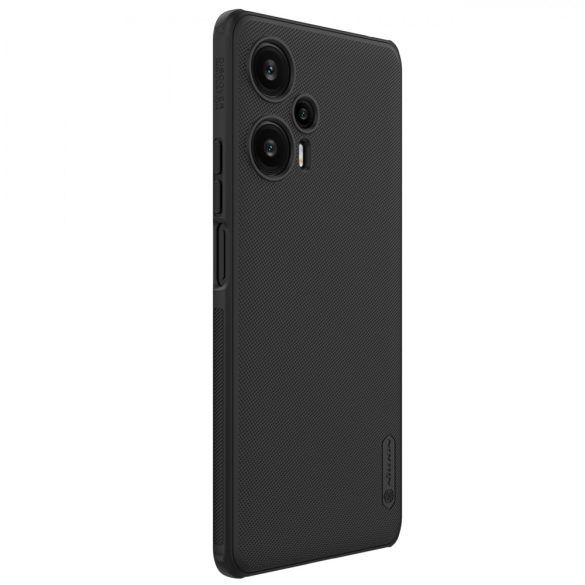 Xiaomi Redmi Note 12 Turbo Armor Case / Xiaomi Poco F5 Nillkin Super Frosted Shield Pro Armor Case - fekete tok