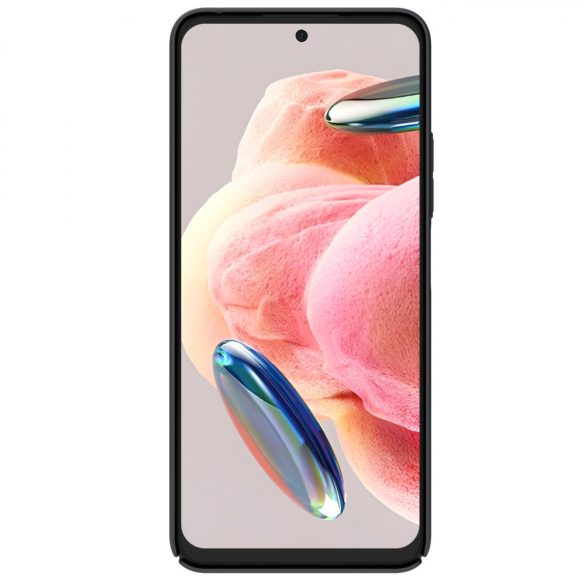 Xiaomi Redmi Note 12 Armor tok kameravédővel Nillkin CamShield tok - fekete