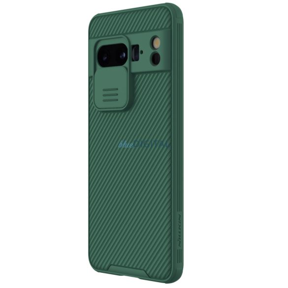 Nillkin CamShield Pro tok kameravédővel Google Pixel 8 Pro - zöld