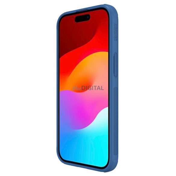 Nillkin Super Frosted Shield Pro iPhone 15 tok - Kék