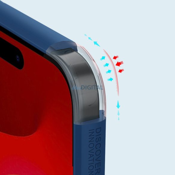 Nillkin Super Frosted Shield Pro iPhone 15 tok - Kék