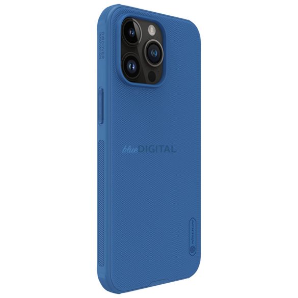 Nillkin Super Frosted Shield Pro iPhone 15 Pro Max tok - Kék