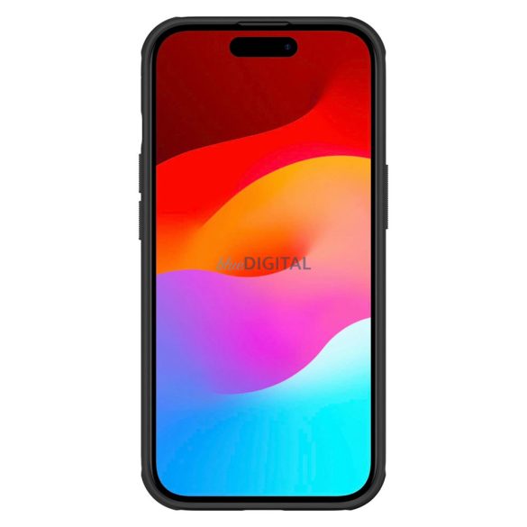 Nillkin Super Frosted Shield Pro Magnetic tok iPhone 15 - fekete