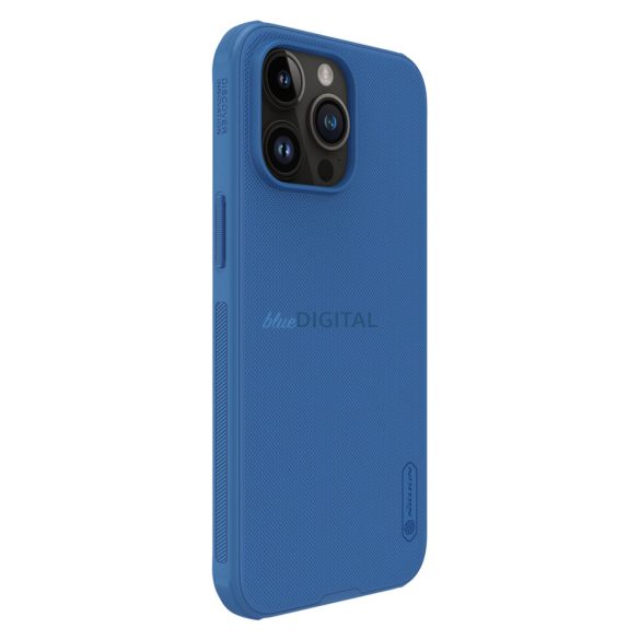 Nillkin Super Frosted Shield Pro Magnetic tok iPhone 15 Pro Max - kék