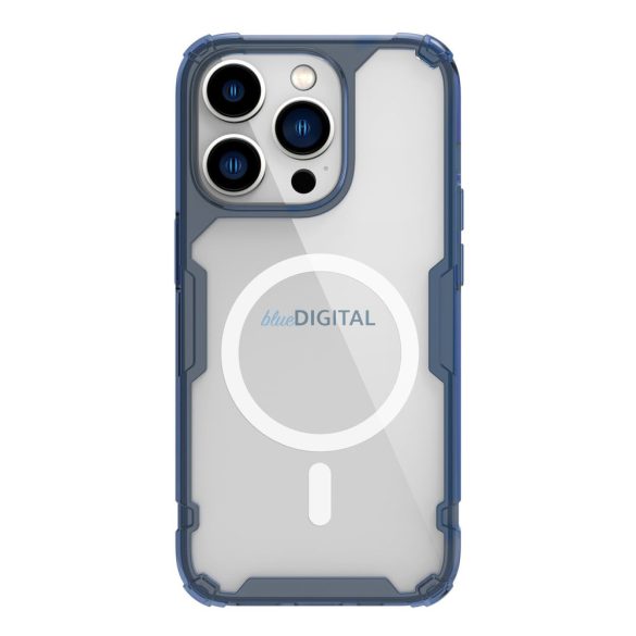 Nillkin Nature Pro mágneses MagSafe tok iPhone 15 Pro - Kék