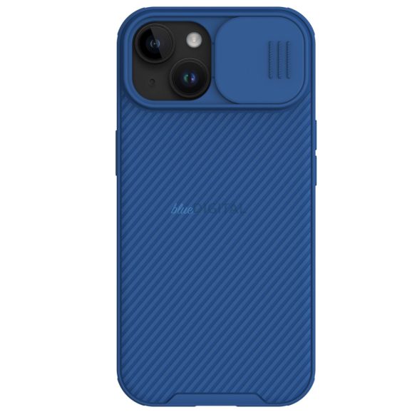 Nillkin CamShield Pro mágneses tok iPhone 15 kamera védőtok - kék