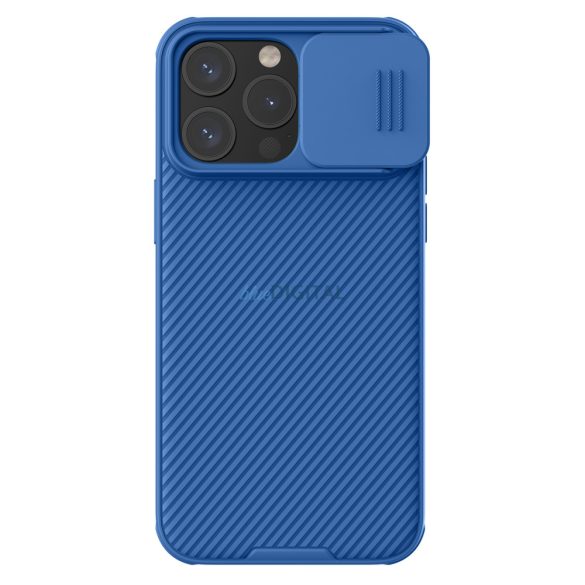 Armor tok Nillkin CamShield Pro mágneses tok iPhone 15 Pro készülékhez kameratartóval - kék
