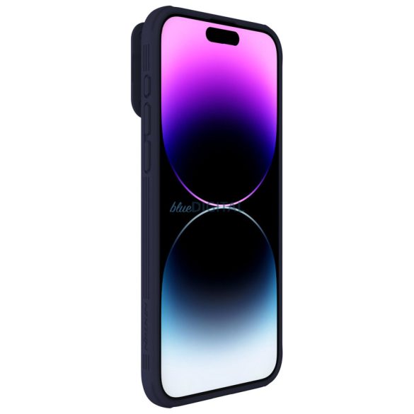 Nillkin CamShield Pro mágneses tok iPhone 15 Pro Max kamera védőtok - lila