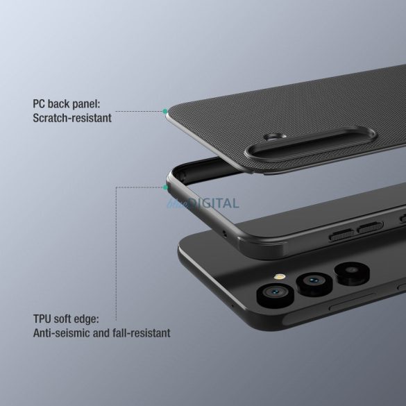 Nillkin Super Frosted Shield Pro rugged tok Samsung Galaxy S23 FE - zöld
