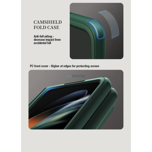 Nillkin CamShield Fold tok Samsung Galaxy Z Fold 5 - fekete