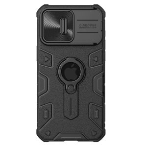Nillkin CamShield Armor tok iPhone 15 Pro Max - fekete