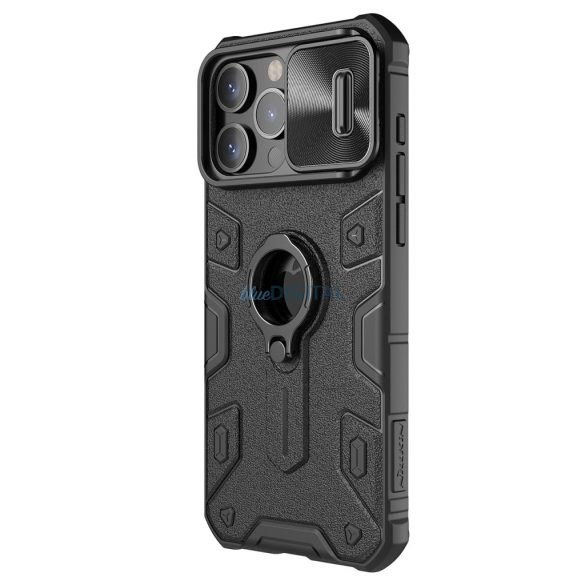 Nillkin CamShield Armor tok iPhone 15 Pro Max - fekete