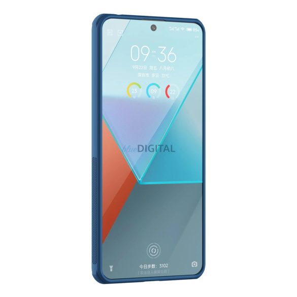 Nillkin Super Frosted Shield Pro tok Xiaomi Redmi Note 13 Pro 5G / Xiaomi Poco X6 5G - kék