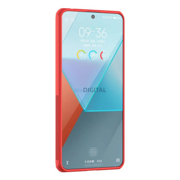 Nillkin Super Frosted Shield Pro tok Xiaomi Redmi Note 13 Pro 5G / Xiaomi Poco X6 5G - piros