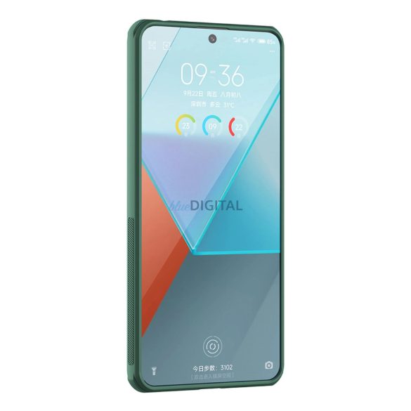 Nillkin Super Frosted Shield Pro tok Xiaomi Redmi Note 13 Pro 5G / Xiaomi Poco X6 5G - zöld