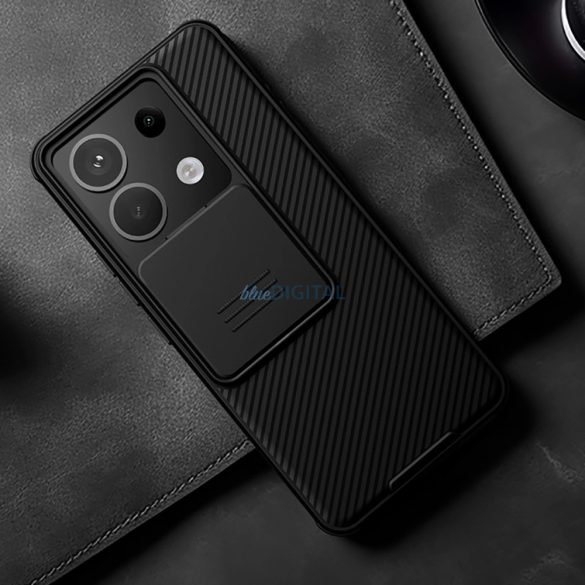 Nillkin CamShield Pro Case tok Xiaomi Redmi Note 13 Pro 5G / Xiaomi Poco X6 5G - fekete