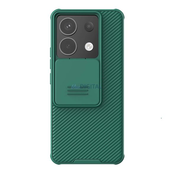 Nillkin CamShield Pro Case tok Xiaomi Redmi Note 13 Pro 5G / Xiaomi Poco X6 5G - zöld