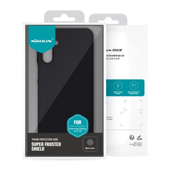 Nillkin Super Frosted Shield Samsung Galaxy A15 5G keménytok - fekete