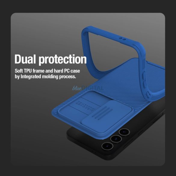 Nillkin CamShield Pro Armor tok kameravédővel Samsung Galaxy S24 - fekete