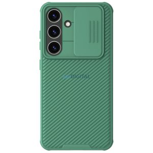 Nillkin CamShield Pro Armor tok kameravédővel Samsung Galaxy S24 - zöld