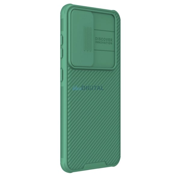 Nillkin CamShield Pro Armor tok kameravédővel Samsung Galaxy S24 - zöld