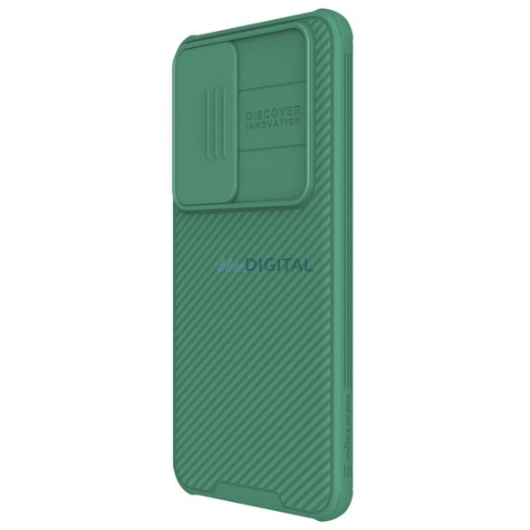 Nillkin CamShield Pro Armor tok kameravédővel Samsung Galaxy S24 - zöld