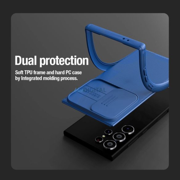 Nillkin CamShield Pro Armor tok kameravédő Samsung Galaxy S24 Ultra - Fekete