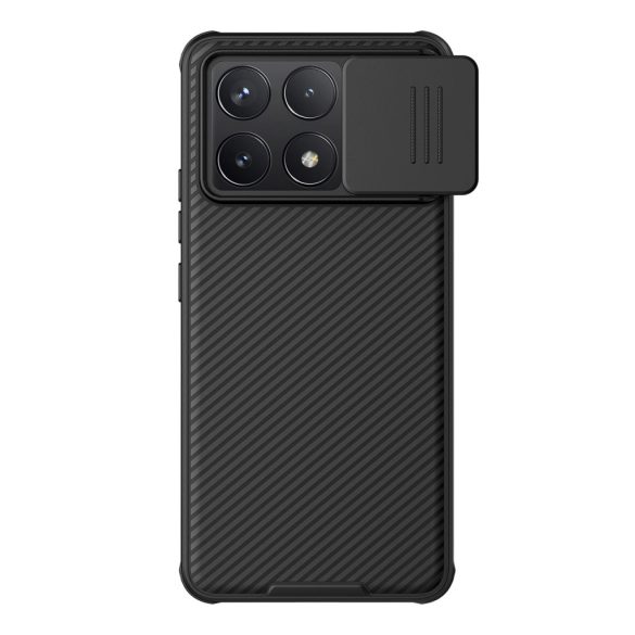 Nillkin CamShield Pro Case tok Xiaomi Redmi K70 / Xiaomi Redmi K70 Pro / Xiaomi Poco F6 Pro - fekete