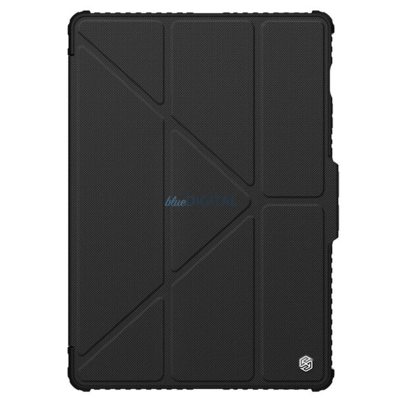 Nillkin Bumper Leather Case Pro tok Samsung Galaxy Tab S9 FE Plus - fekete