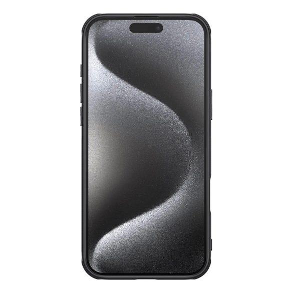 Nillkin Super Frosted Shield Pro tok iPhone 16 Pro Max - fekete