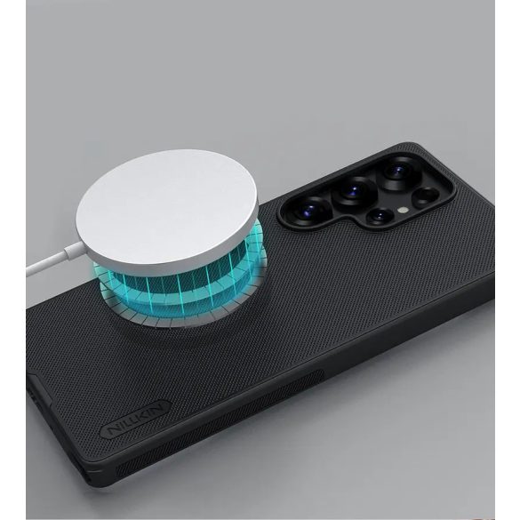 Nillkin Super Frosted Shield Pro MagSafe-kompatibilis tok Samsung Galaxy S25 Ultra - fekete