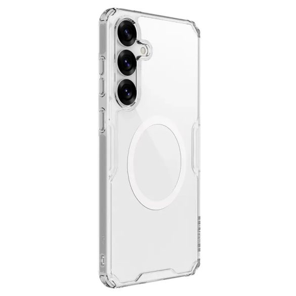 Nillkin Nature TPU Pro MagSafe-kompatibilis tok Samsung Galaxy S25 - fehér