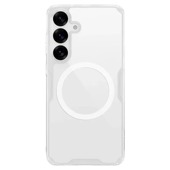 Nillkin Nature TPU Pro MagSafe-kompatibilis tok Samsung Galaxy S25 Plus - fehér