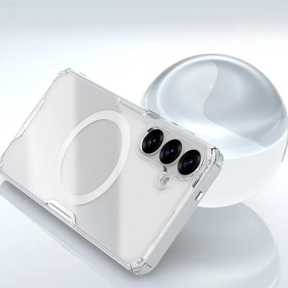 Nillkin Nature TPU Pro MagSafe-kompatibilis tok Samsung Galaxy S25 Plus - fehér